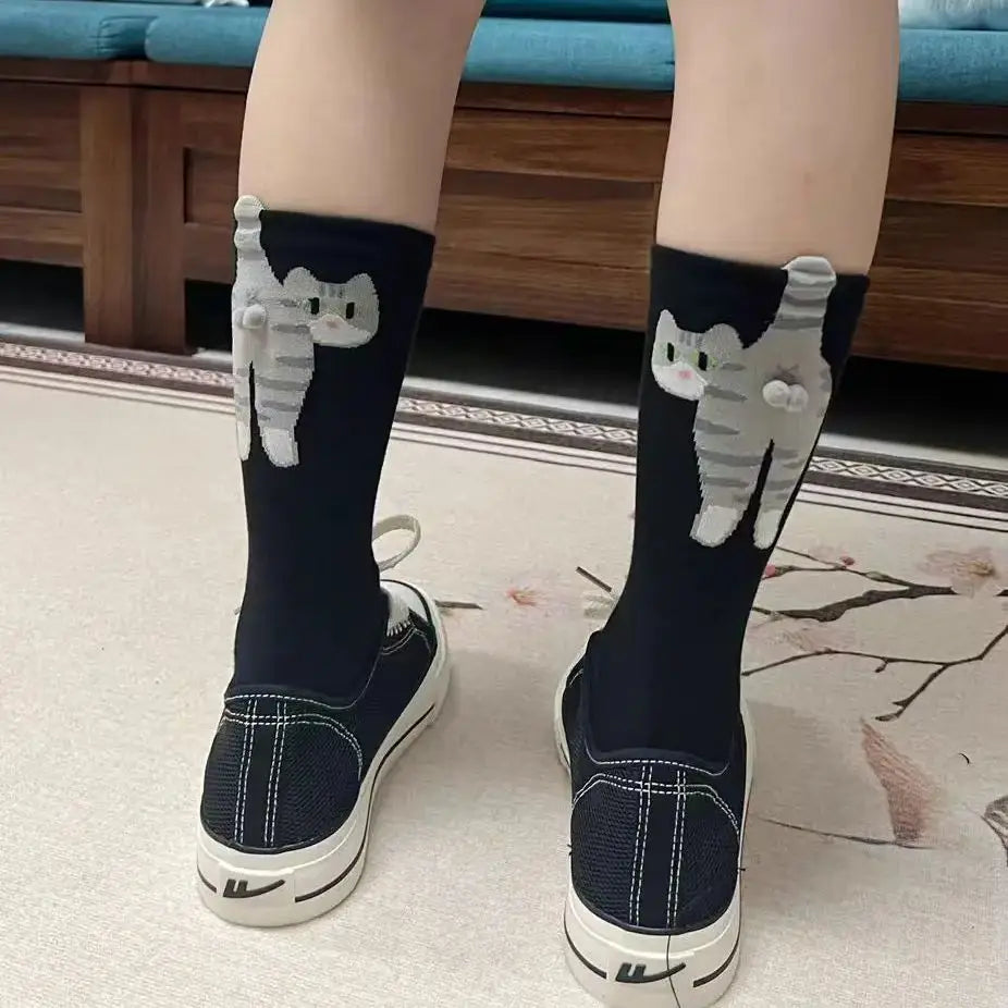 Balls-Out Cat Socks