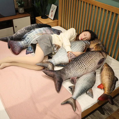 Giant Fish Plush Toy Pillow