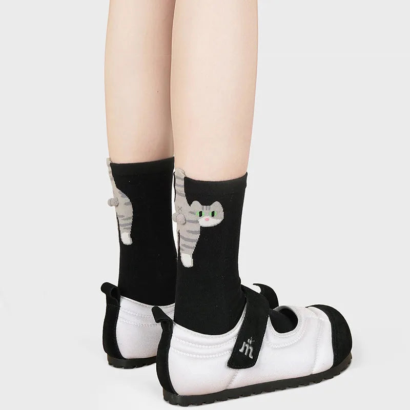 Balls-Out Cat Socks
