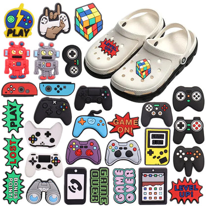 Large Ultimate Gamer Shoe Charms Set (30pcs)