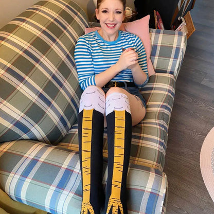 Chicken Leg Gym Socks