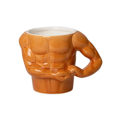 Macho Muscle Ceramic Mug