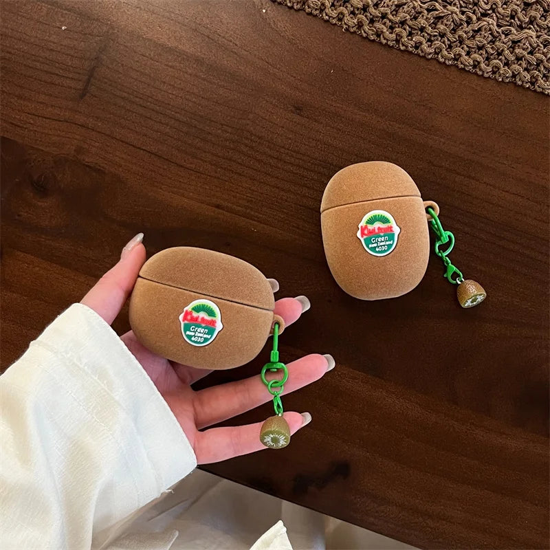 Fuzzy Kiwi AirPods Case