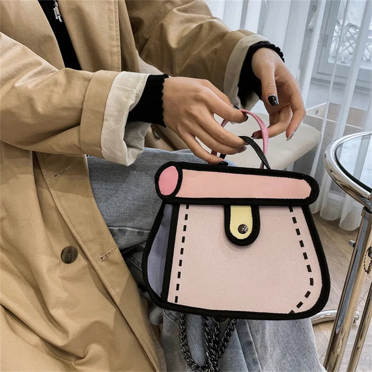 ToonTote Cartoon Canvas Bag