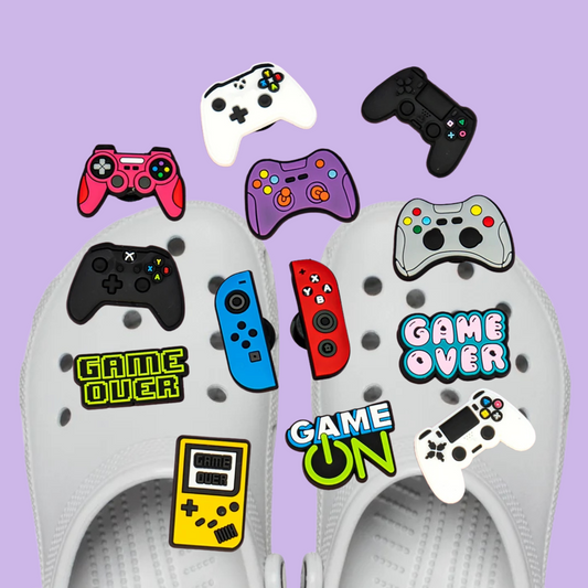 Small Ultimate Gamer Shoe Charms Set (13pcs)